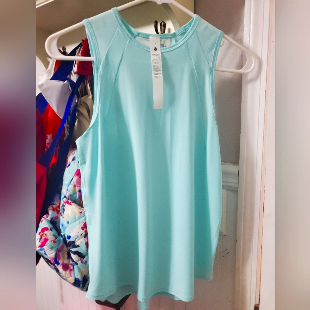 Lululemon Sculpt Tank Size 0 Blue